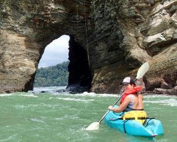 Ocean Kayaking tour and Ventanas Cave, South Pacific, Costa Rica